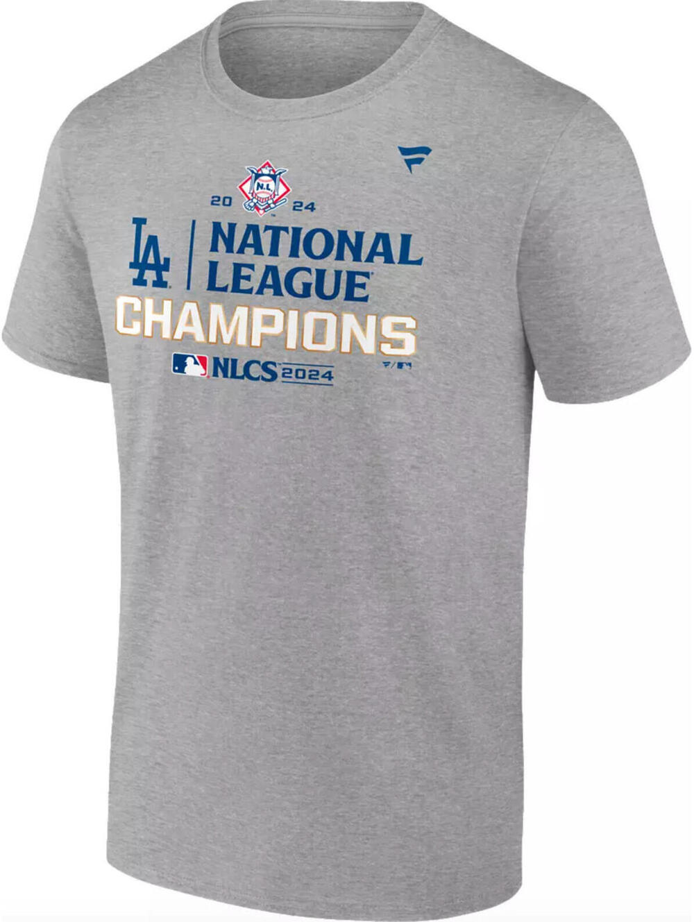 (RE) Fanatics MLB 2024 NLCS Champions Los Angeles Dodgers Locker Room T-Shirt S